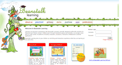 Desktop Screenshot of beanstalklearning.com